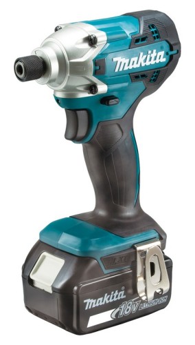 Makita DTD156RTJ zakrętarka udarowa 18 V LXT 155 Nm z 2 akumulatorami 5,0 Ah