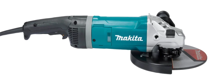 Makita GA9080 obrotowy tylny uchwyt i antywibracyjna rękojeść boczna