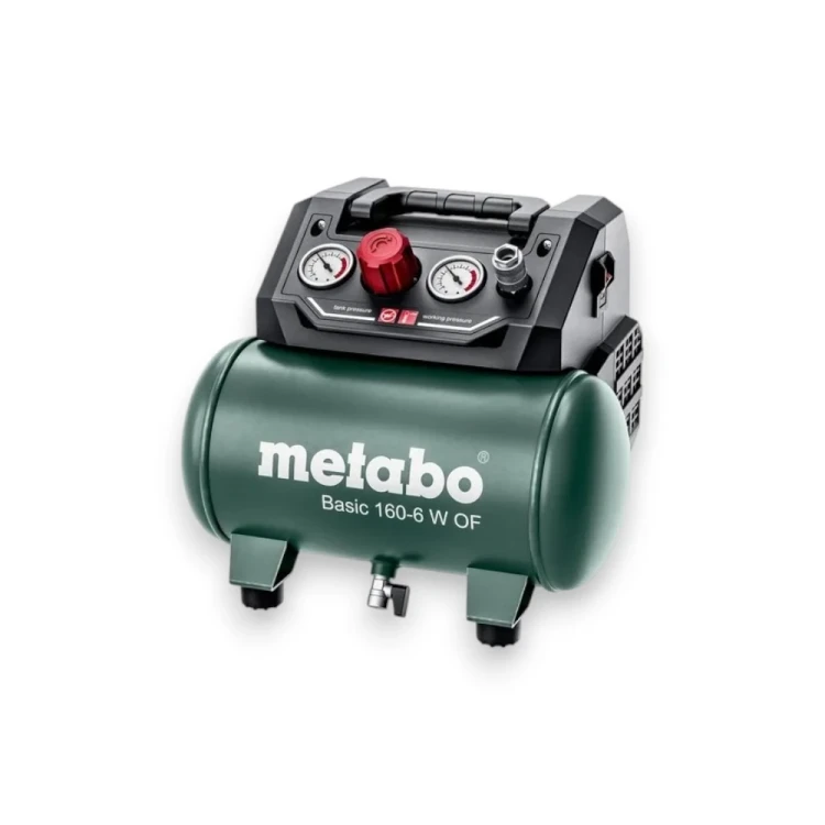 Metabo Basic 160-6 W OF bezolejowy kompresor 6 l 8 bar 900 W-Photoroom.webp