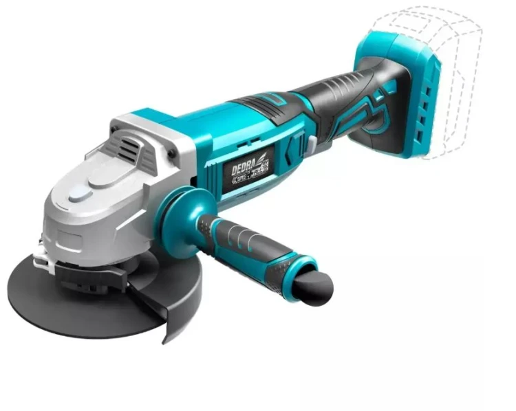DEDRA DED7051 długa szlifierka kątowa akumulatorowa 18 V SAS+ALL 125 mm 8500 obr./min BODY