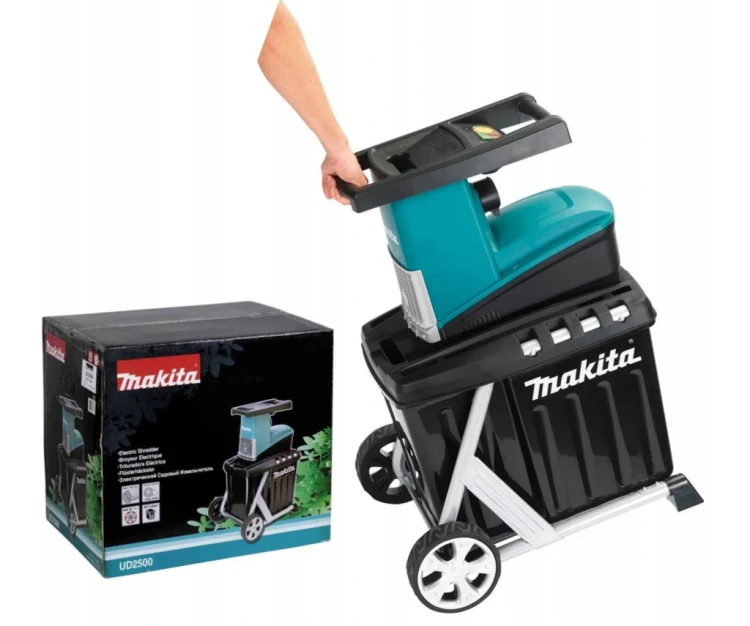 Makita UD2500 rozdrabniacz ogrodowy z pojemnikiem 67 l
