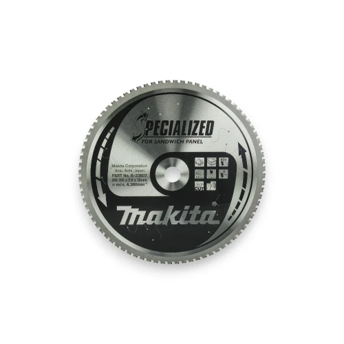 Makita B-33607 tarcza pilarska SPECIALIZED 355 x 30 mm 80Z do cięcia płyt warstwowych sandwich panel-Photoroom.webp