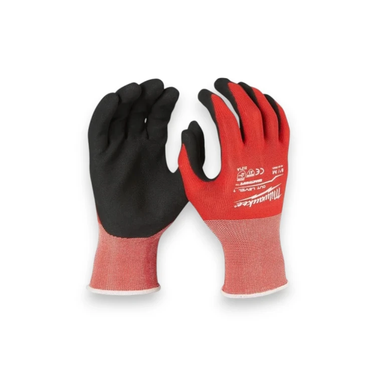Milwaukee 4932471616 rękawice ochronne Cut Level A XL 10 z powłoką nitrylową-Photoroom.webp