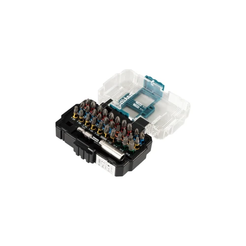 Makita E-13552 Impact Premier zestaw 31 bitów udarowych 1_4 cala z uchwytem magnetycznym w kasecie-Photoroom.webp