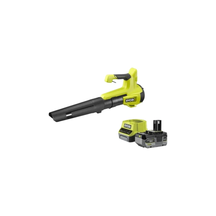 RYOBI RY18BLB-140 ONE+ 18V dmuchawa akumulatorowa do liści 160 km_h z akumulatorem 4,0 Ah i ładowarką-Photoroom.webp