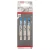 Bosch U118A Basic for Metal brzeszczoty do wyrzynarki do cienkiej blachy 80 mm 3 sztuki