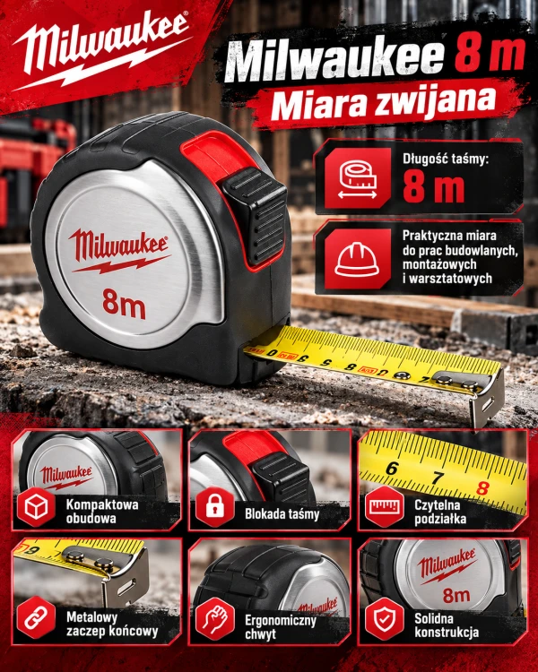 Milwaukee 8 m_ Miara zwijana.png
