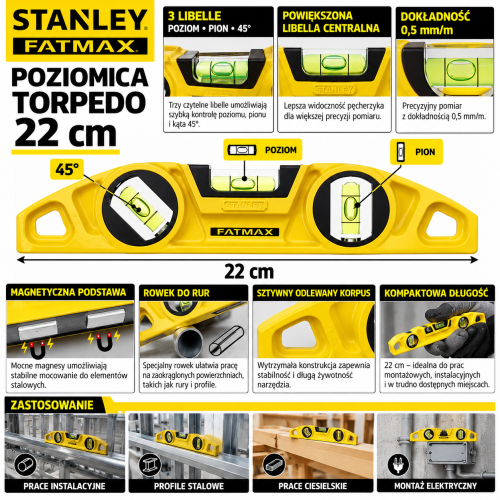 Infografika poziomicy torpedo Stanley Fatmax.png
