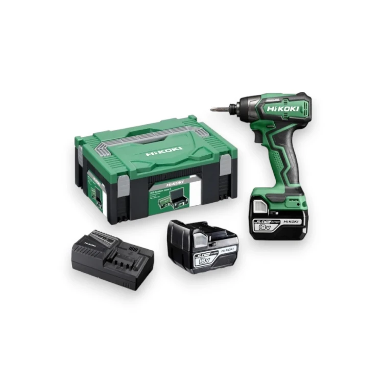 HiKOKI WH18DDWPZ zakrętarka udarowa 18V 140 Nm 1_4 HEX 2x5,0Ah HITSYSTEM-Photoroom.webp