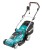 Makita ELM4120 podczas koszenia przydomowego trawnika