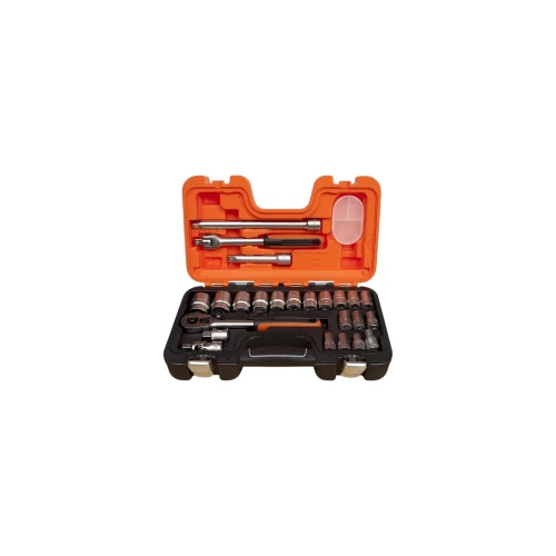 Bahco S240 zestaw 24 kluczy nasadowych 1_2 cala z grzechotką 60 zębów i nasadkami w walizce HDPE-Photoroom.webp
