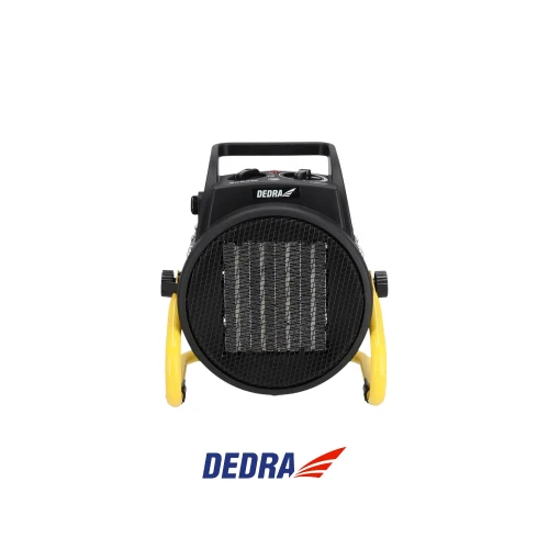 DEDRA DED9930C nagrzewnica elektryczna ceramiczna PTC 2000W 230V w czarnej okrągłej metalowej obudowie z uchwytem-Photoroom.webp