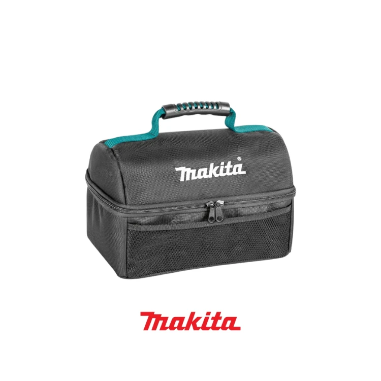 Makita E-15584 torba termiczna na lunch 7,5 l z poliestru 1680D z izolowanym wnętrzem i uchwytem transportowym.webp