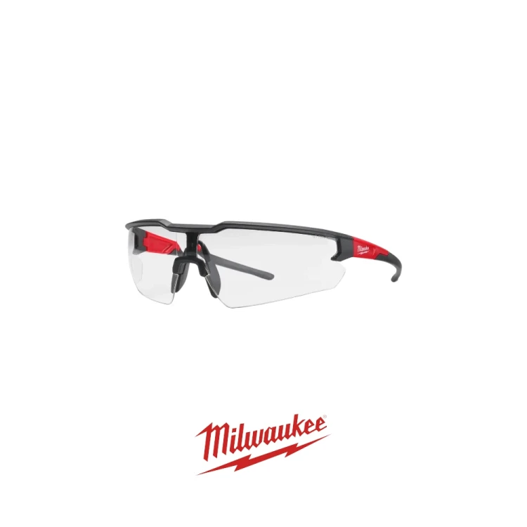 Milwaukee 4932478763 bezbarwne okulary ochronne odporne na zarysowania i zaparowanie do pracy warsztatowej.-Photoroom.webp