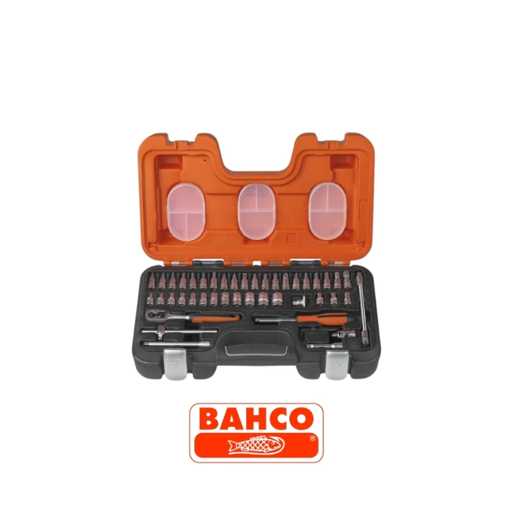 BAHCO S460 zestaw kluczy nasadowych 1_4 46 elementów z grzechotką 60T i bitami TORX HEX PH w walizce.-Photoroom.webp