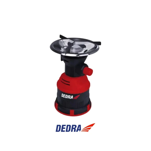 DEDRA 31A001 kuchenka gazowa turystyczna na kartusz 190 g z zapłonem PIEZO i rusztem 135 mm.-Photoroom.webp