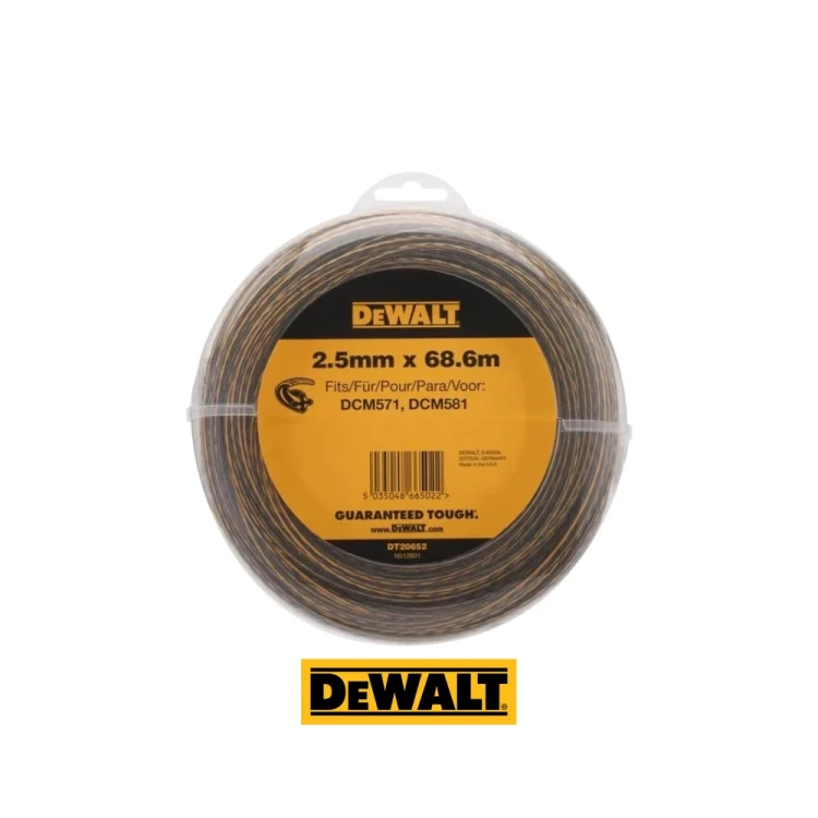 DEWALT DT20652-QZ żyłka tnąca 2,5 mm długość 68,6 m do kos i podkaszarek akumulatorowych-Photoroom.webp