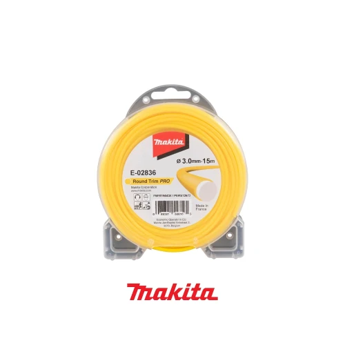 Makita E-02836 Round Trim PRO żyłka nylonowa okrągła dwuwarstwowa 3,0 mm długość 15 m do kos i podkaszarek-Photoroom.webp