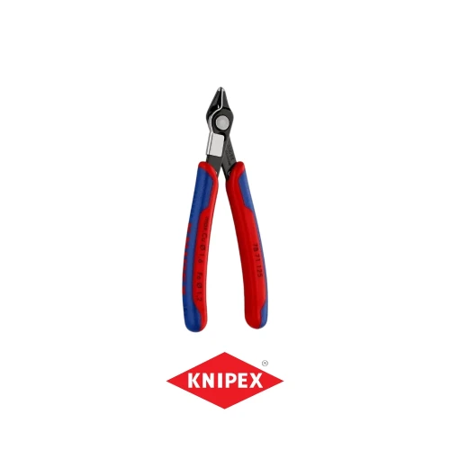 KNIPEX 78 71 125 Electronic Super Knips szczypce tnące precyzyjne 125 mm z uchwytem odciętych końcówek drutu-Photoroom.webp