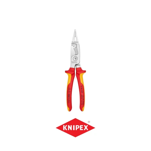 KNIPEX 13 86 200 wielofunkcyjne szczypce do prac elektroinstalacyjnych izolowane VDE 1000 V długość 200 mm-Photoroom.webp
