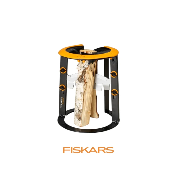 Fiskars X-Series L 1079156 ręczna łuparka do drewna z hartowanym ostrzem do przygotowywania rozpałki i szczap kominkowych.webp
