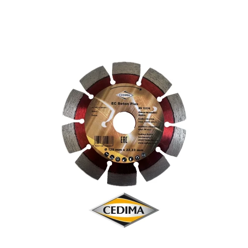 CEDIMA EC Beton Plus 125 tarcza diamentowa segmentowa 125 mm do cięcia betonu zbrojonego-Photoroom.webp