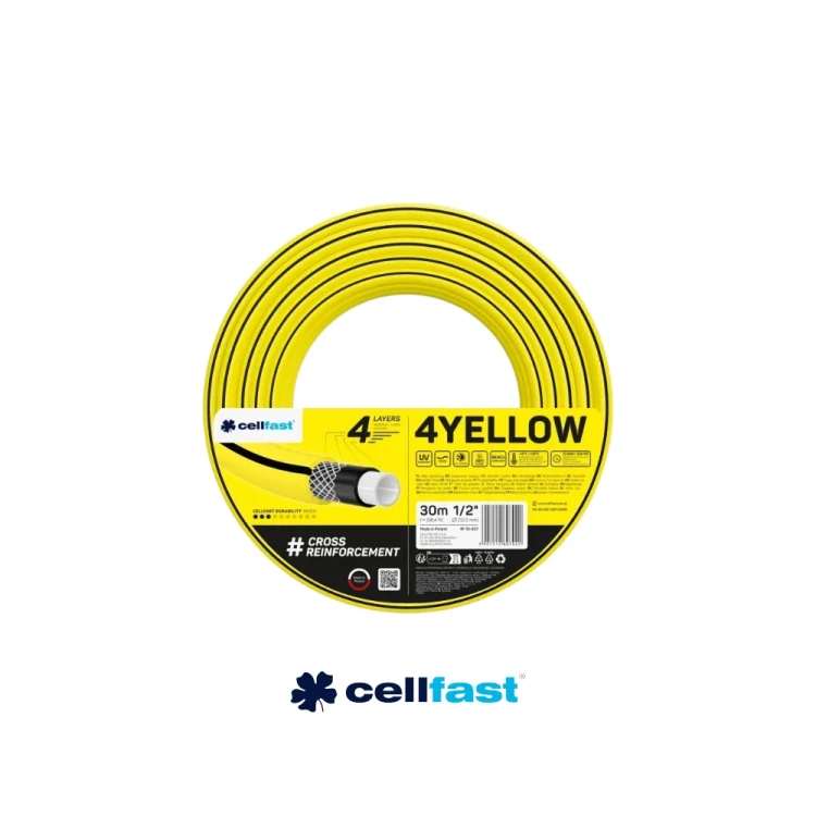 CELL-FAST 4YELLOW 1_2 cala 30 m żółty wąż ogrodowy 4-warstwowy zbrojony 10-501-Photoroom.webp