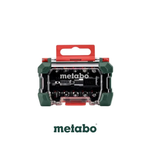 Metabo 626703000 zestaw 15 bitów SP stal S2 25 mm PH PZ TORX HEX z uchwytem magnetycznym-Photoroom.webp