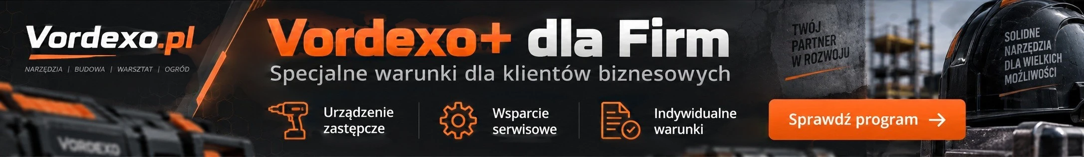 Vordexo+ dla Firm – specjalne warunki, urządzenie zastępcze, wsparcie serwisowe i indywidualne korzyści dla klientów biznesowych Vordexo.pl